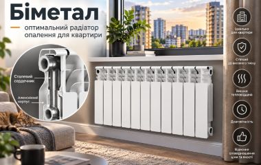 Біметалеві радіатори - краще для квартири
